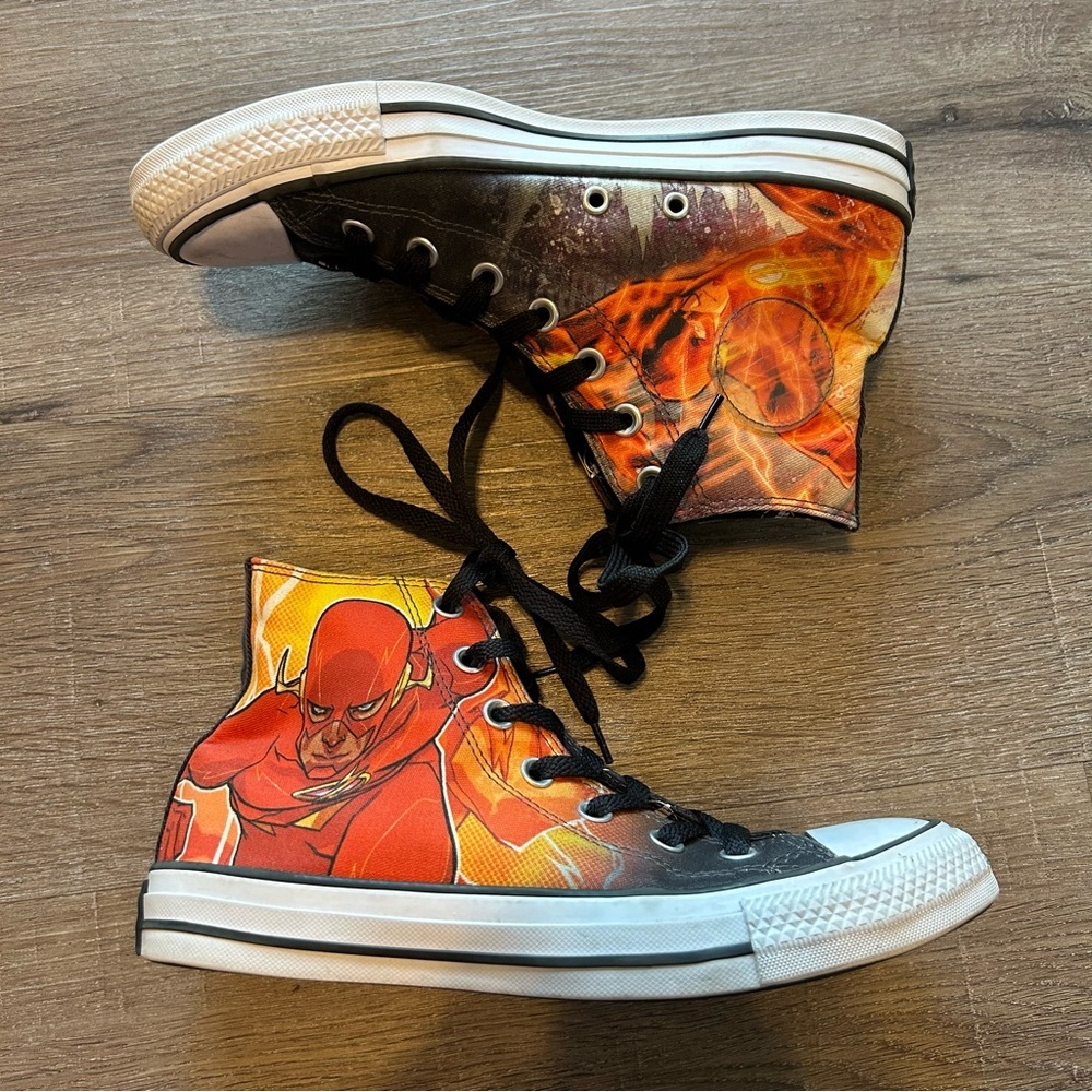 2019 DC Comics x Chuck Taylor All Star High 'The Flash' M6 W8 New